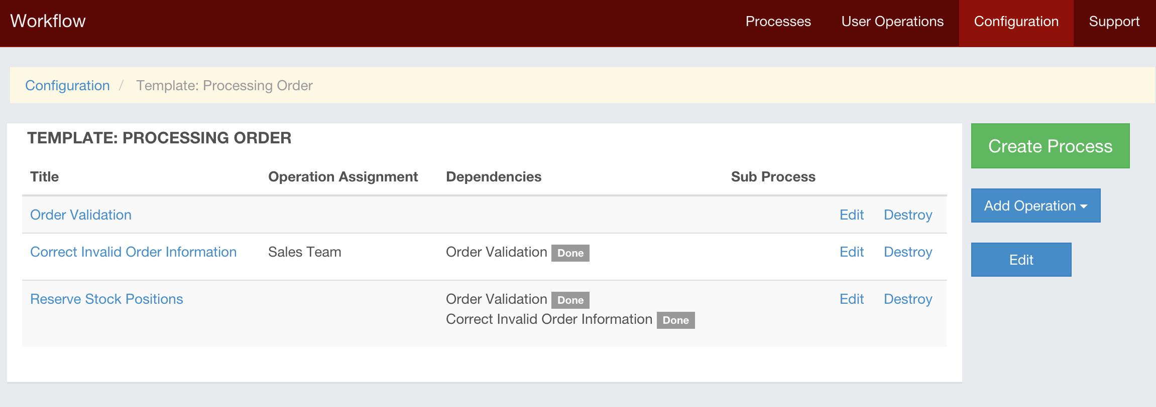 Rails Workflow Configuration