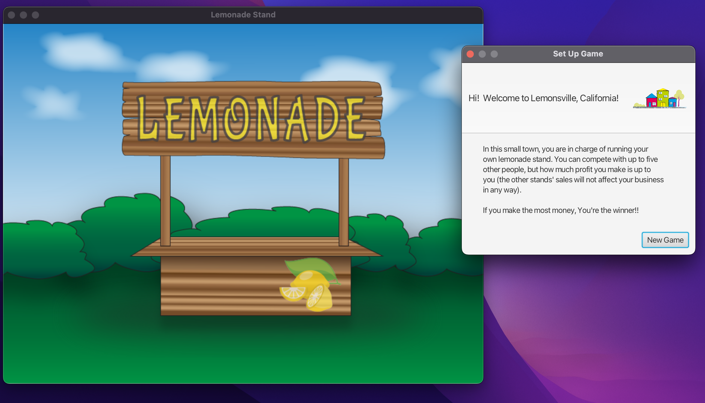 Lemonade Stand Screenshot 1