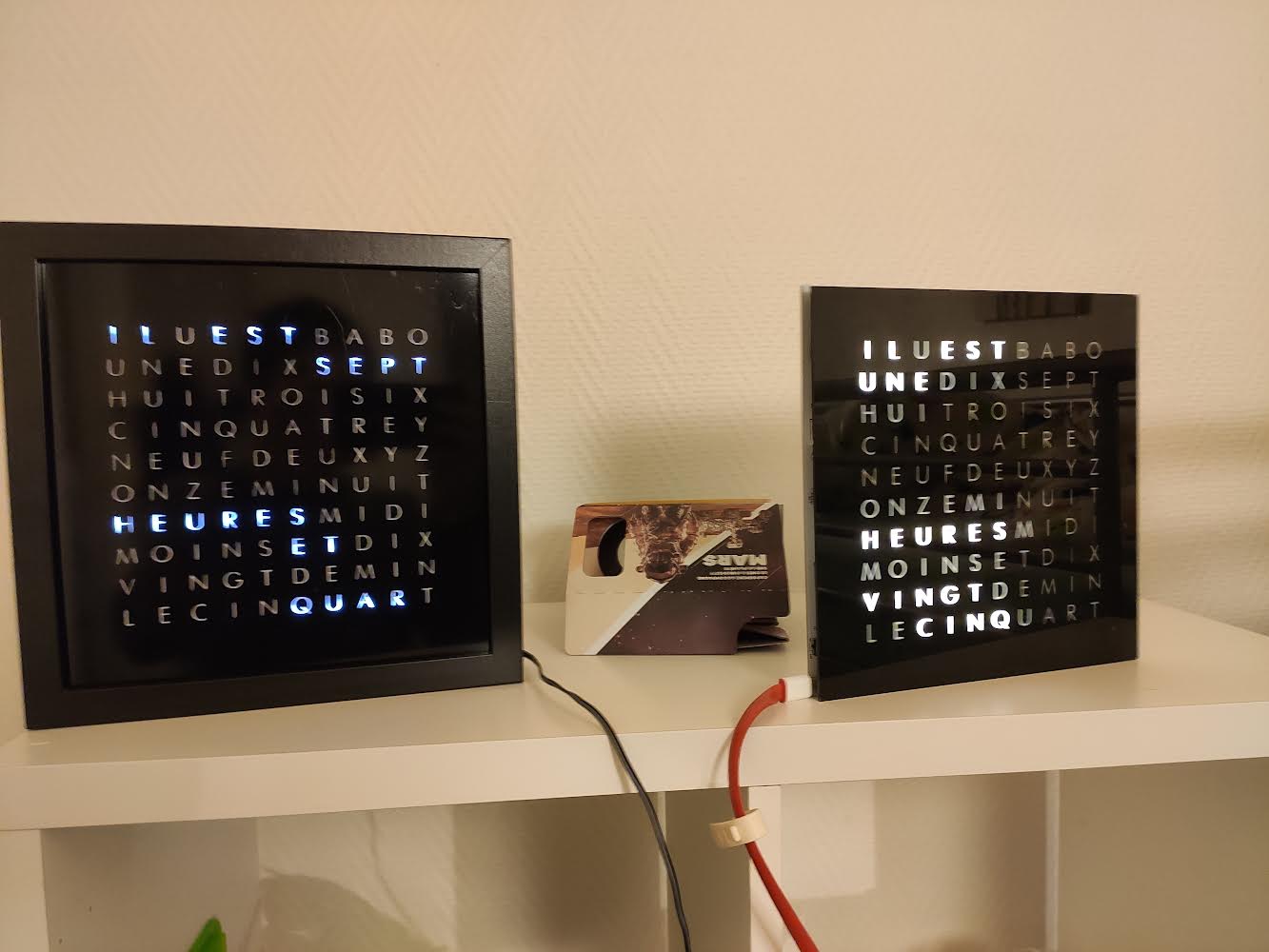 Wordclock, from the project README