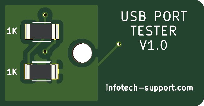 USB Port Tester Back