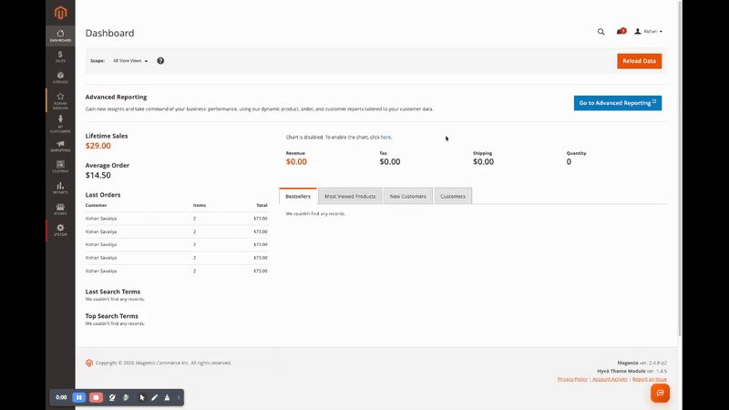 Panth Indexer Manager — live demo