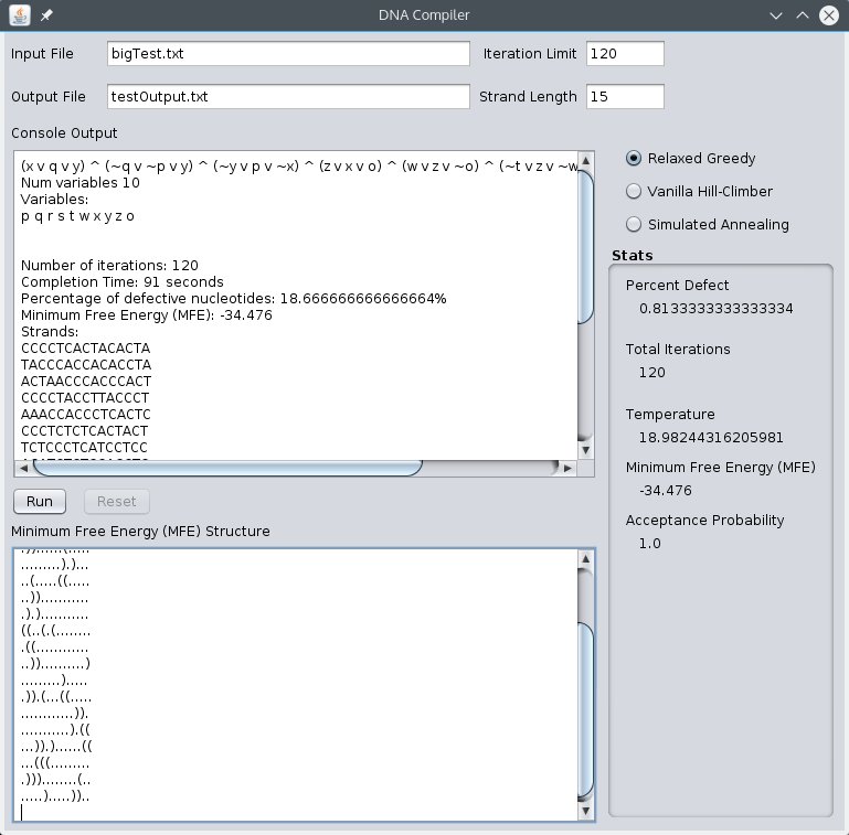 CS 6600 DNA Computing Project