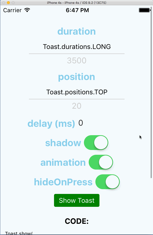 react-native-root-toast - npm