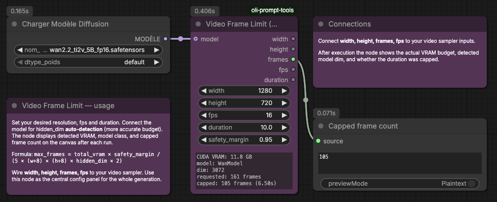 Video Frame Limit example screenshot
