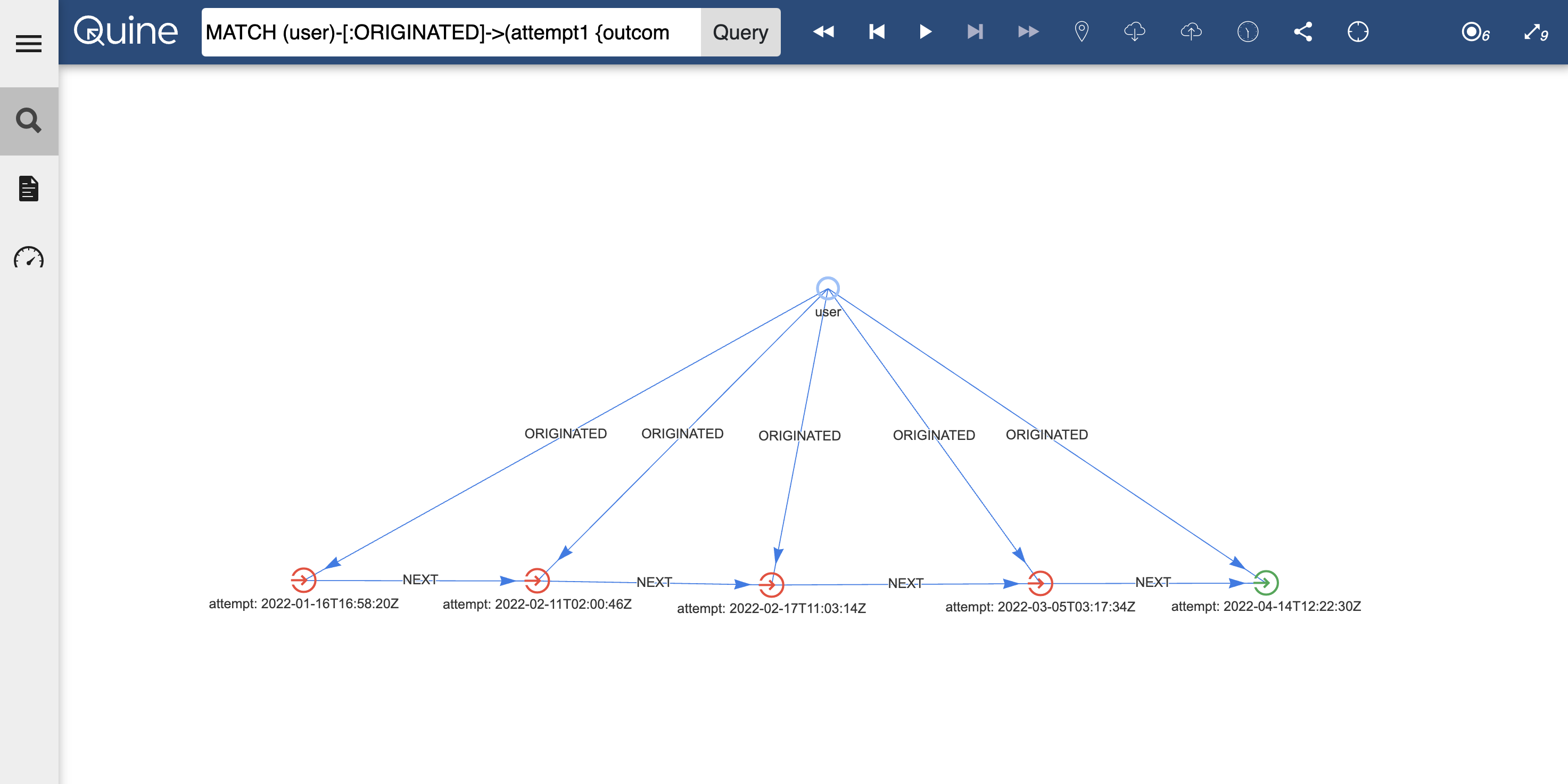 quine exploration ui