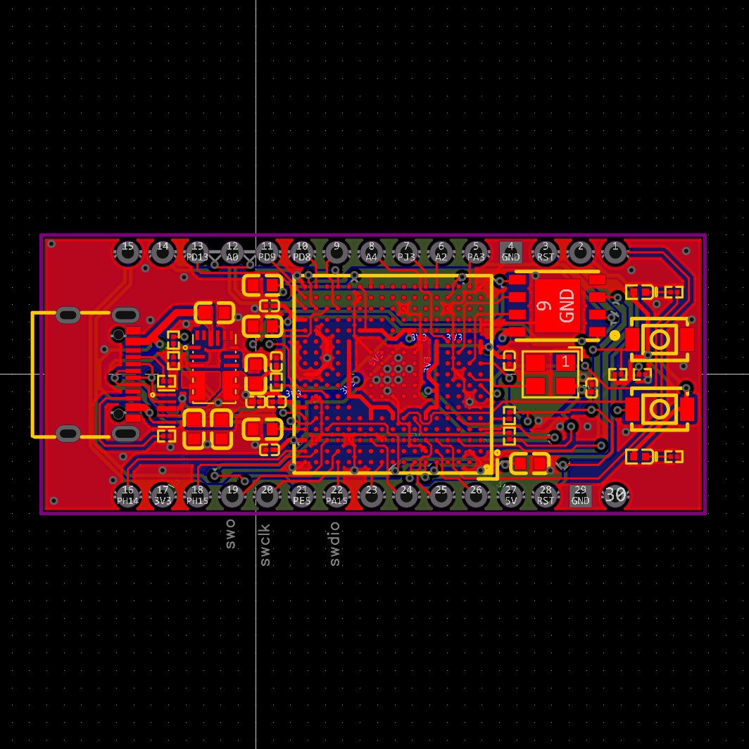 Advanced Schematic + PCB example - BGA PCB