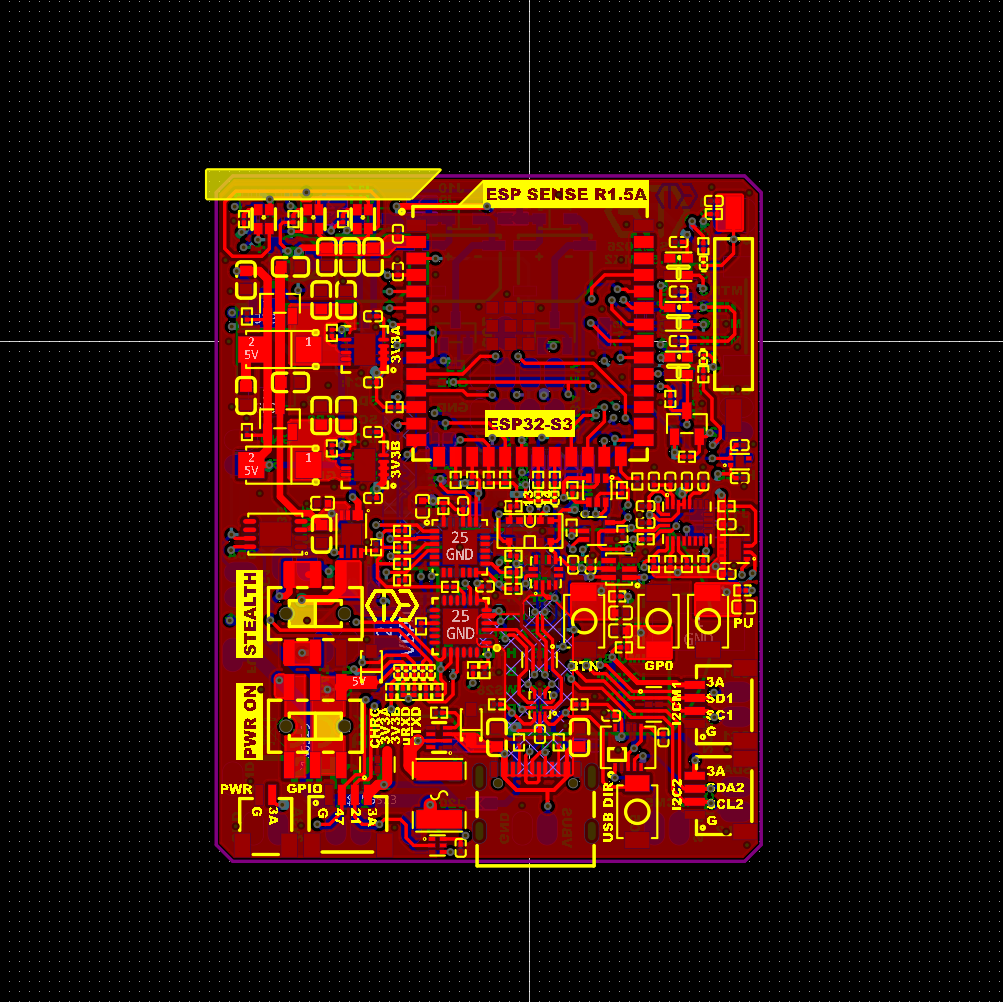Advanced PCB example - ESP sense board