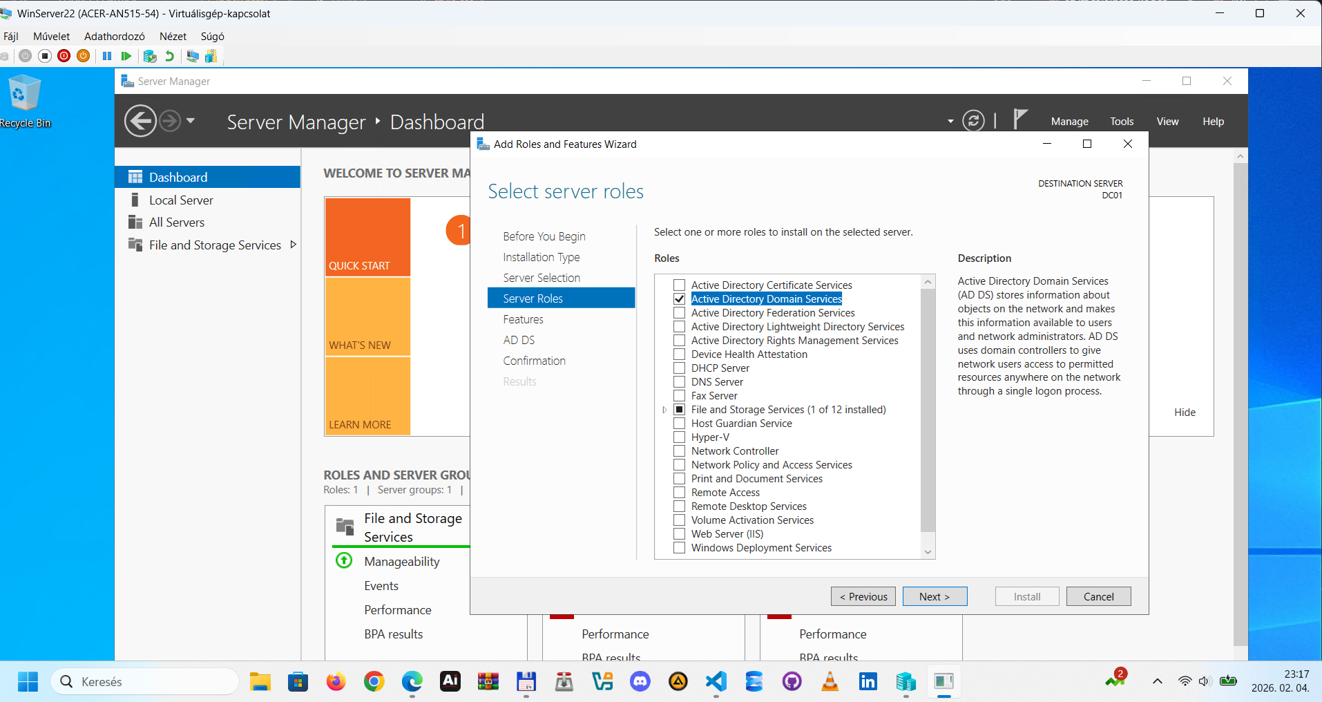 Active Directory Domain Services