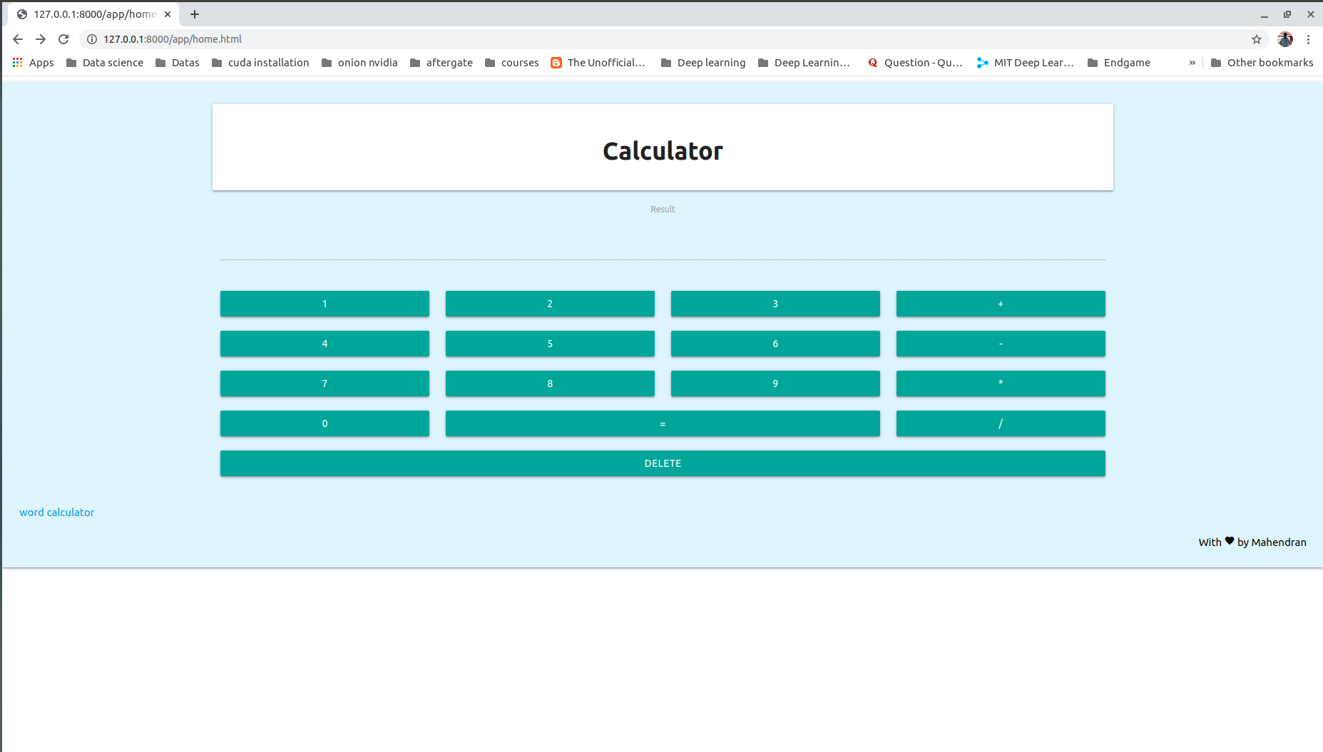 Normal Calculator