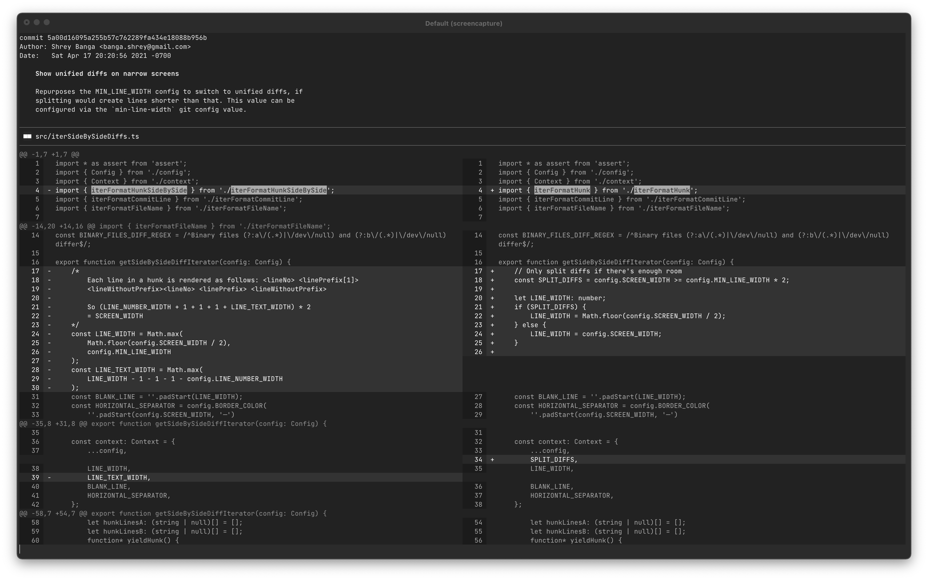 Screenshot of Monochrome Dark theme