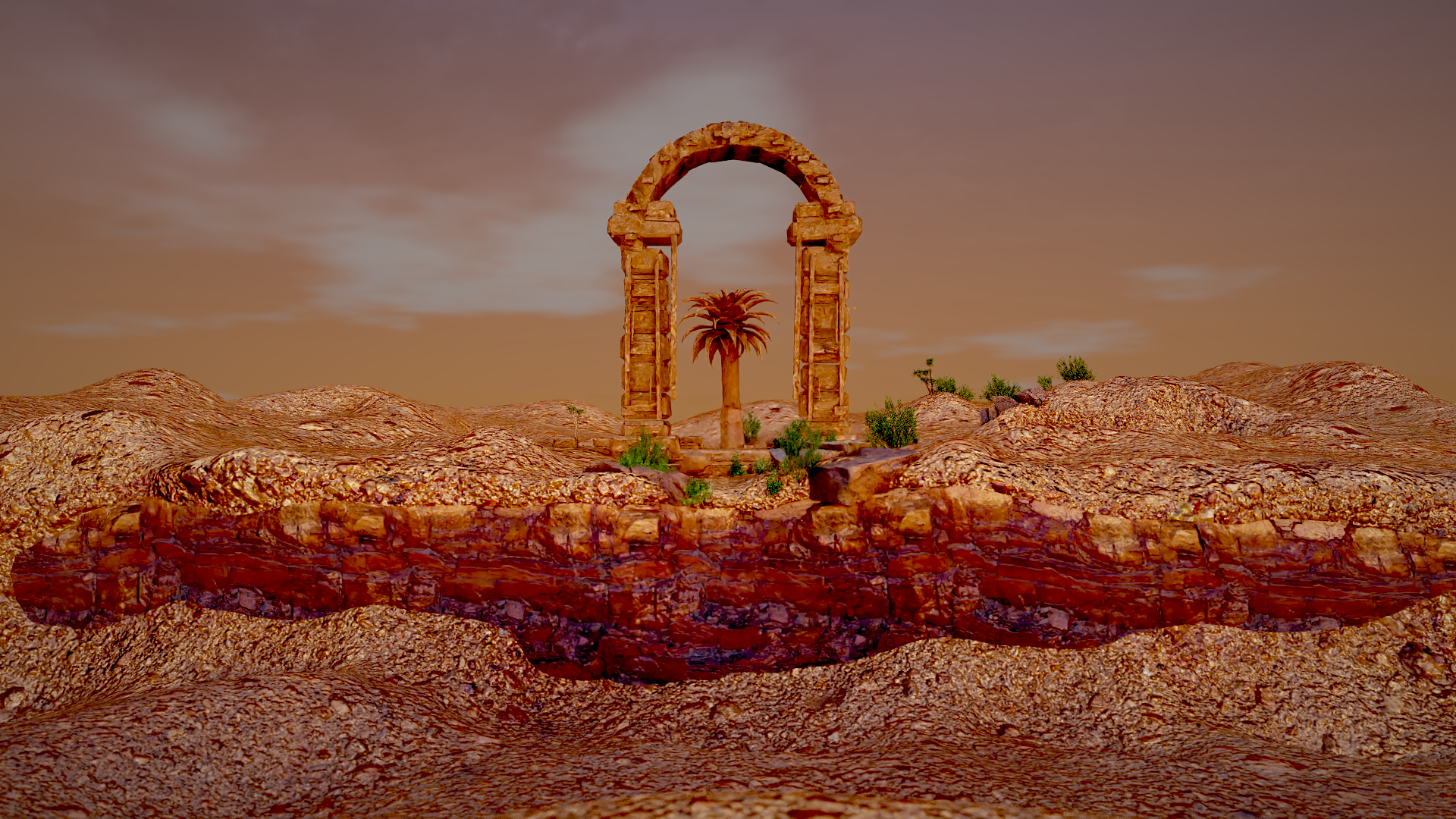 Final high-quality Alqiama Hero renderer output