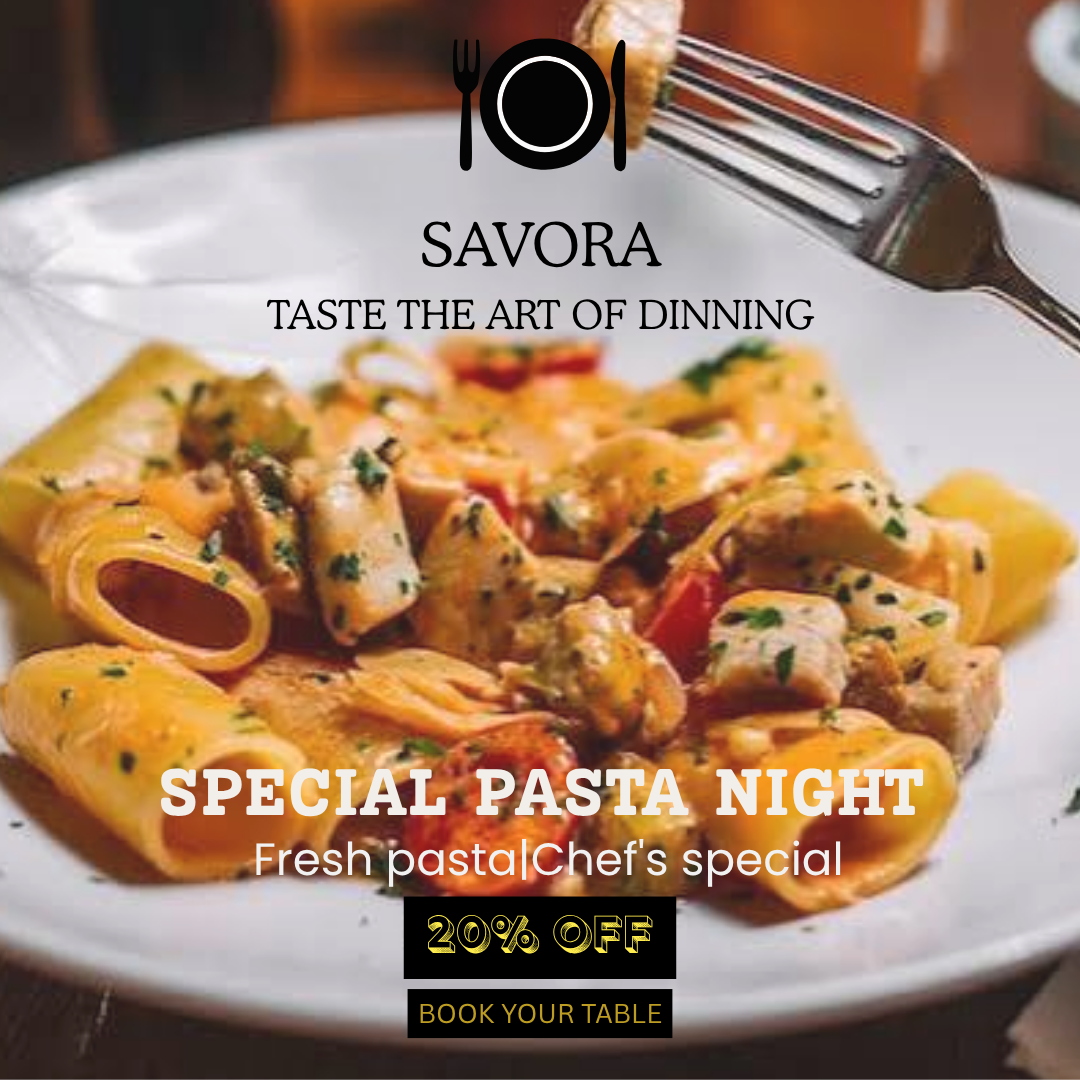 Special Pasta Night