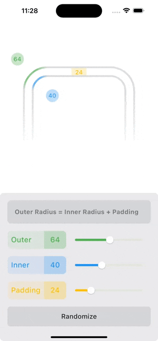 Border Radius Calculator Preview