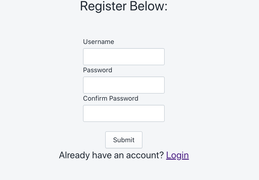 Registration