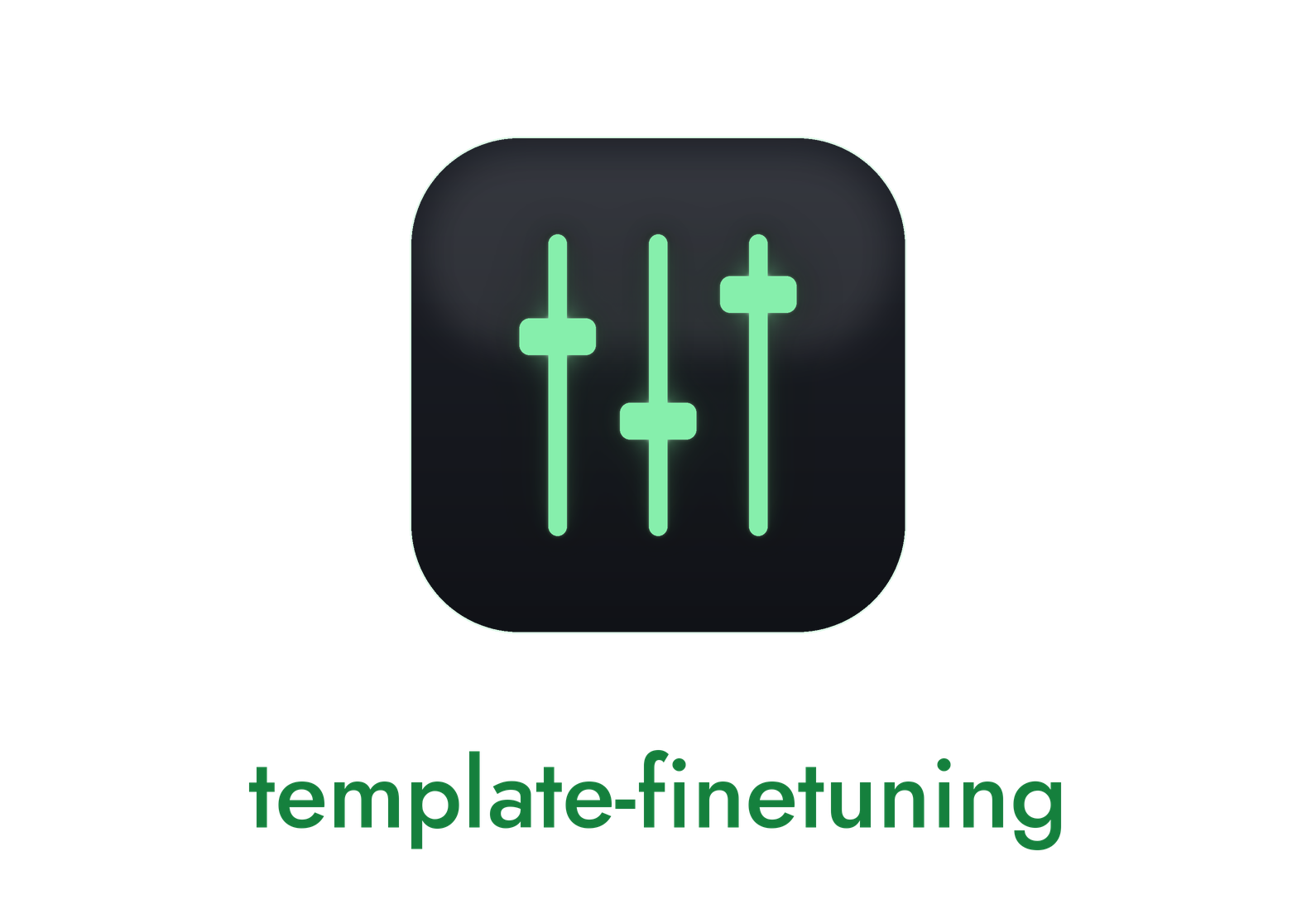 template-finetuning