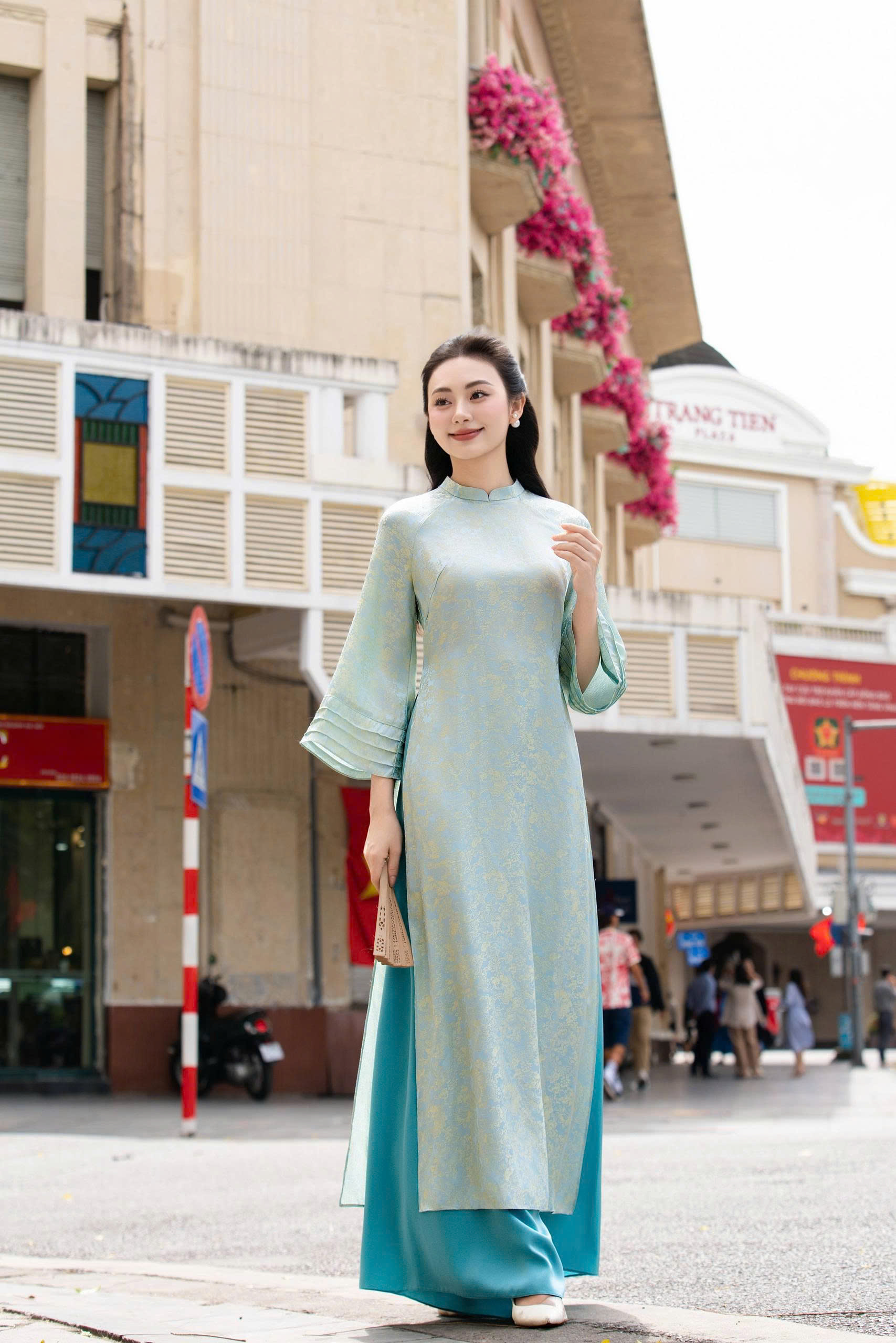 Áo dài lụa