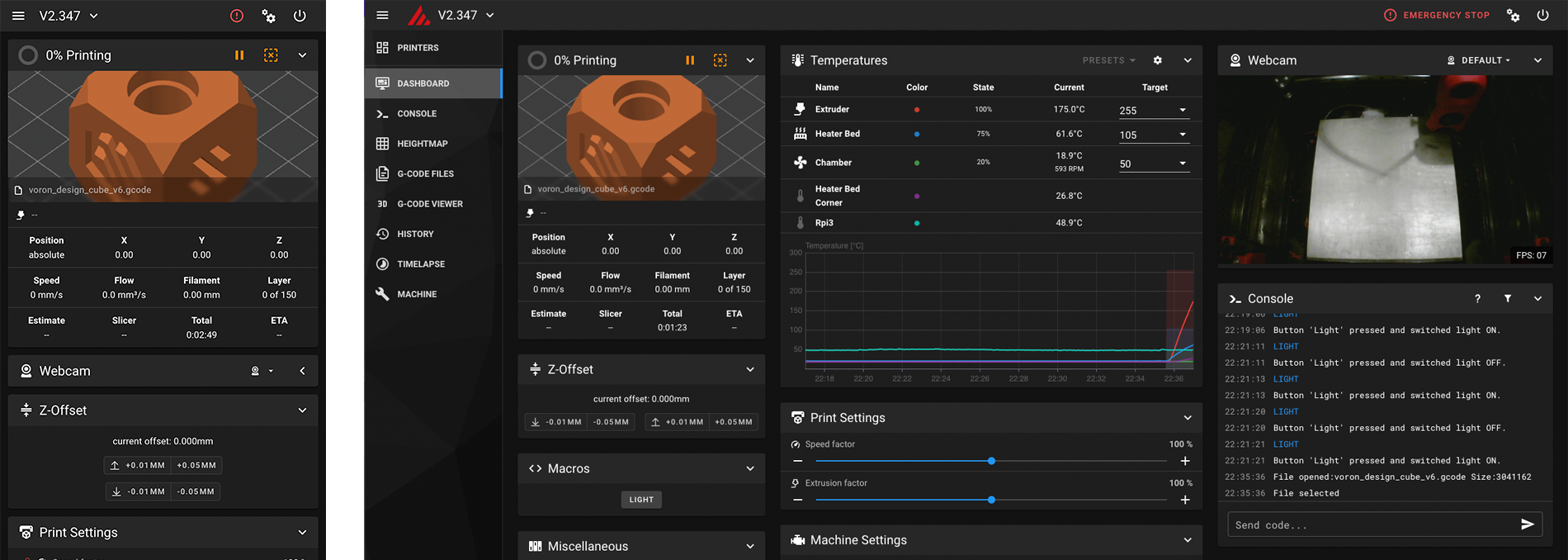 GitHub - mainsail-crew/mainsail: Mainsail is the popular web interface ...