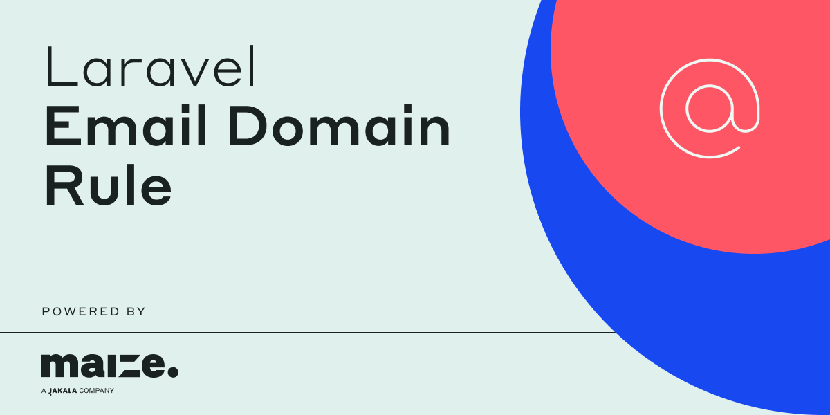 Social Card of Laravel Email Domain Rule
