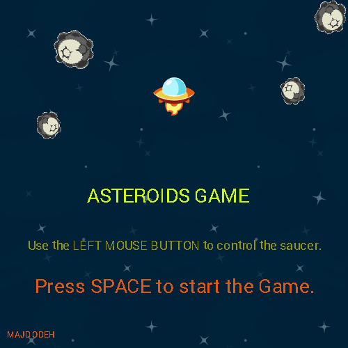 GitHub - Majdodeh/asteroids-game: Asteroids Game In C++