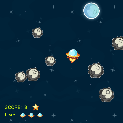 GitHub - majdodeh/asteroids-game: Asteroids Game in C++