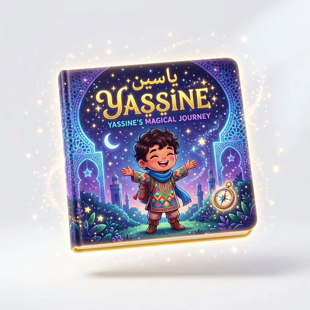 Livre personnalisé Qissa avec un enfant héros