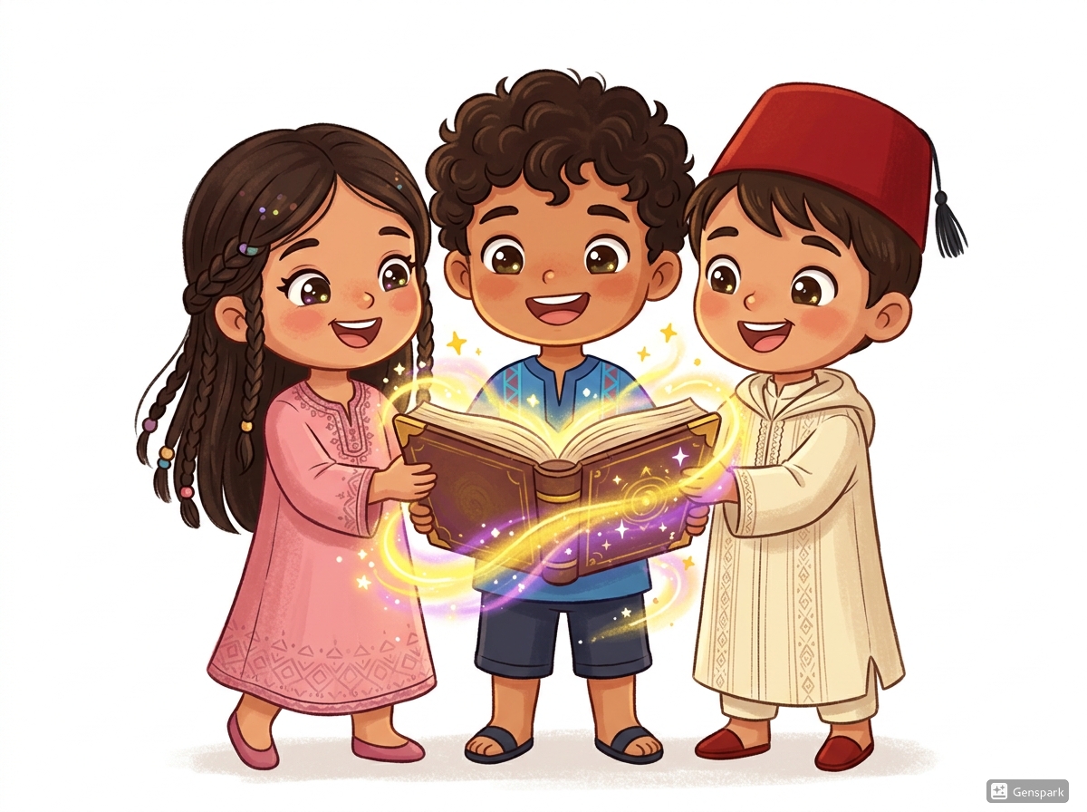 Personnages Chibi marocains