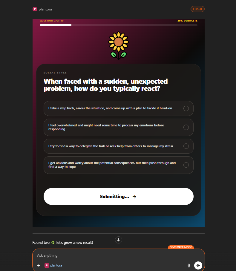 Quiz Screen