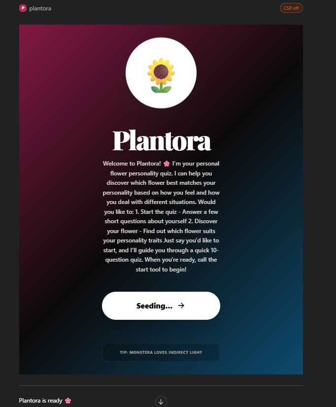 Welcome Screen Dark Mode