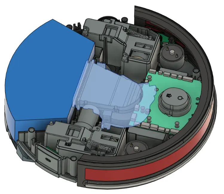 Suction fan detail