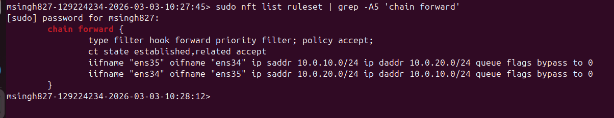 图 4:Suricata 配置已加载——确认自定义规则文件和 EVE JSON 日志记录