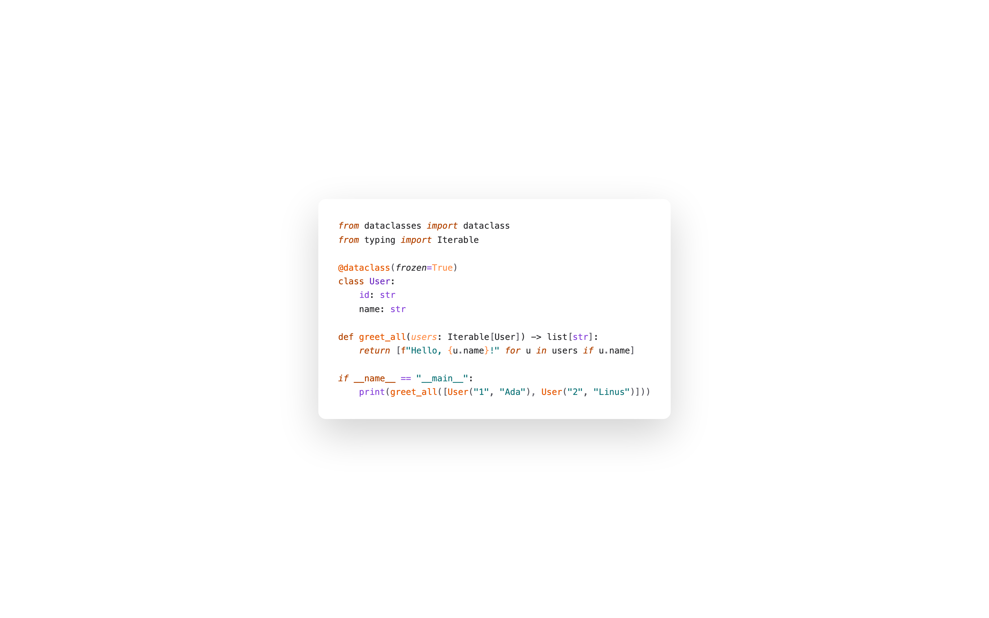 Makinda Light — Python