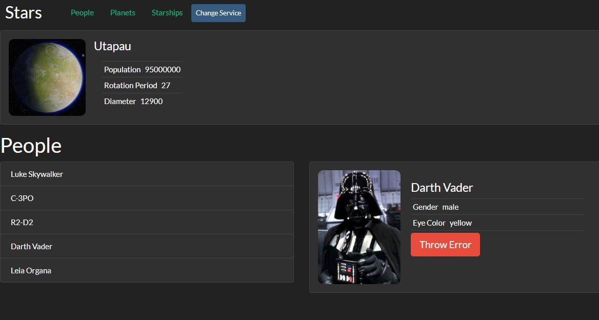 Star Wars API 