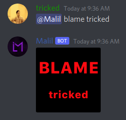 blame