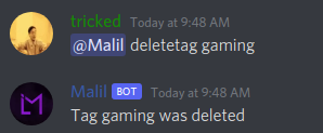 deletetag