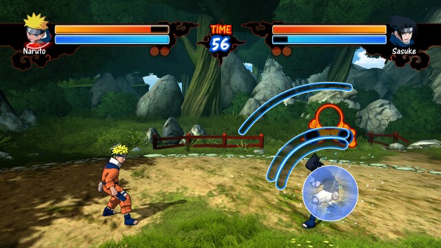 Jutsu in a fight