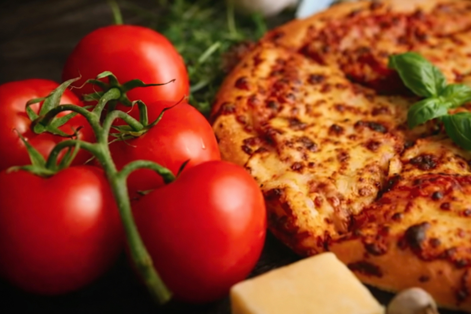 Dark moody bar interior