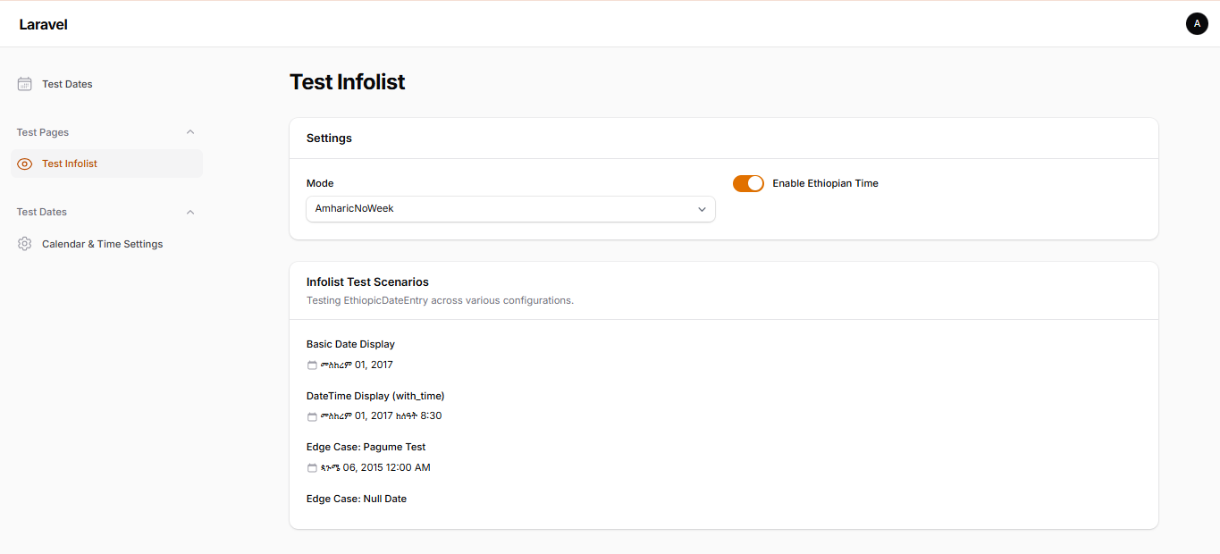 Infolist