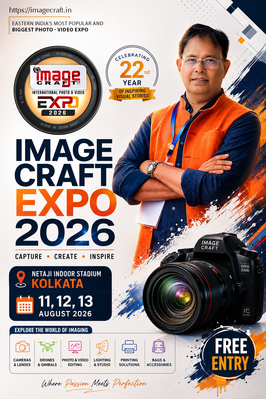 Image Craft Expo 2026 premium poster
