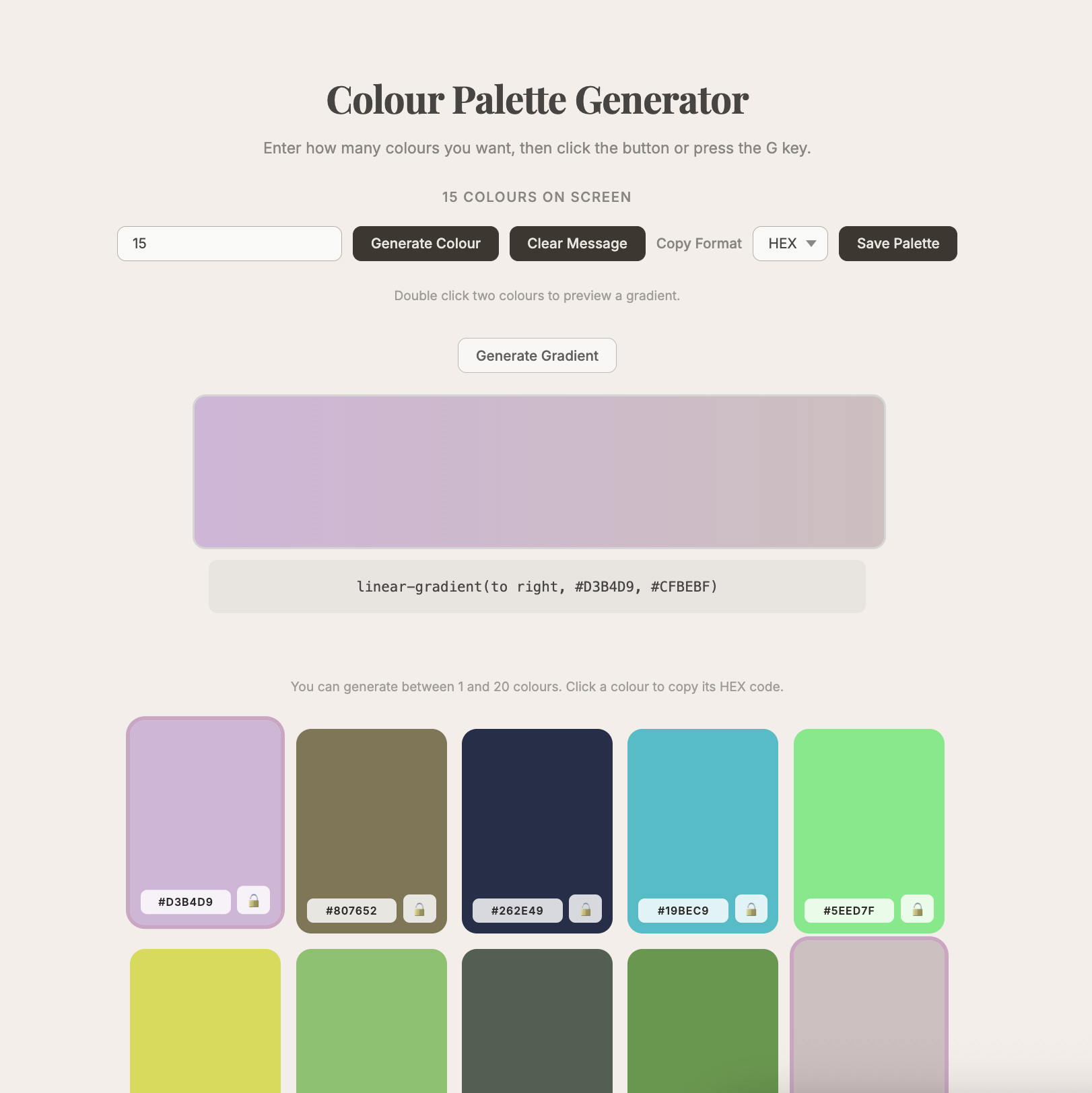 GitHub - manbows/colour-palette-generator: A browser-based colour ...