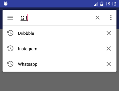 The Android Arsenal - Search Inputs - MaterialSearchBar