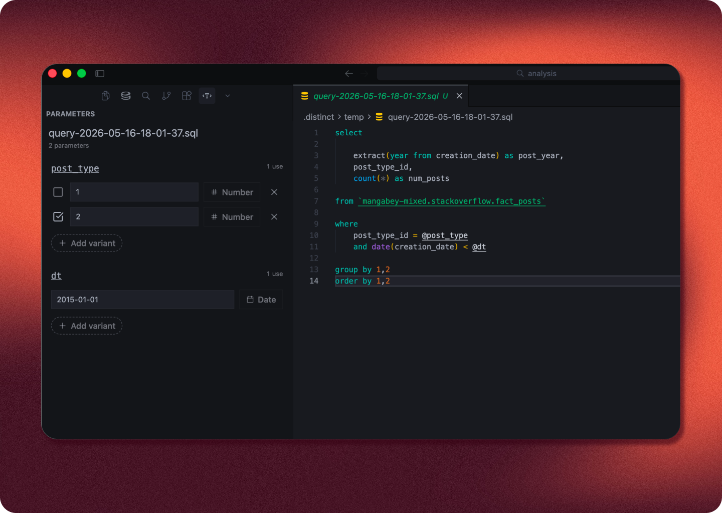 AI write context