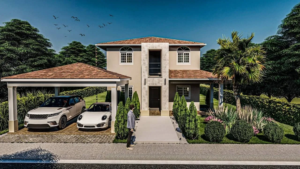 Casa de dos niveles en residencial cerrado con casa club · Fotografía 2
