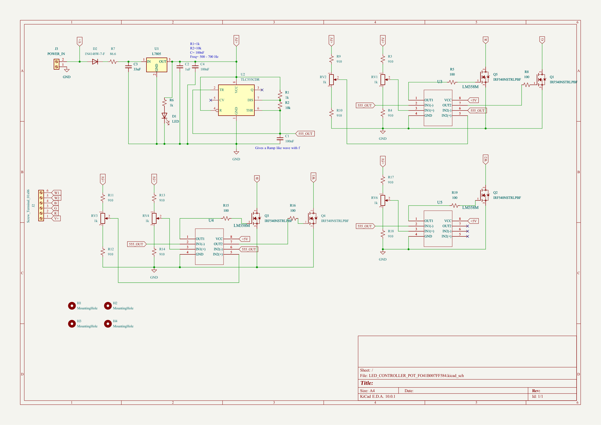 Led dimmer pot controller, from the project README