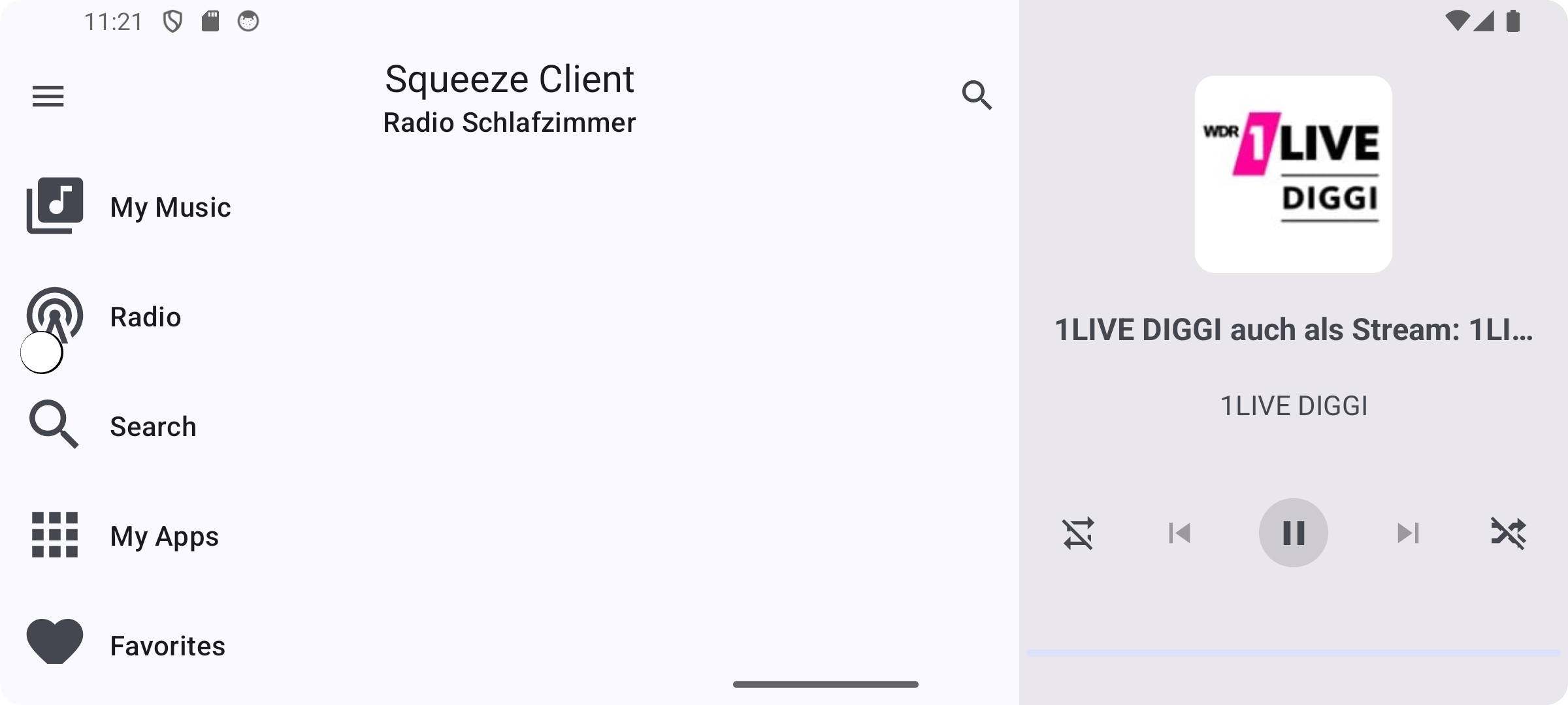 Screenshot 6 of Squeeze Client — opens full size