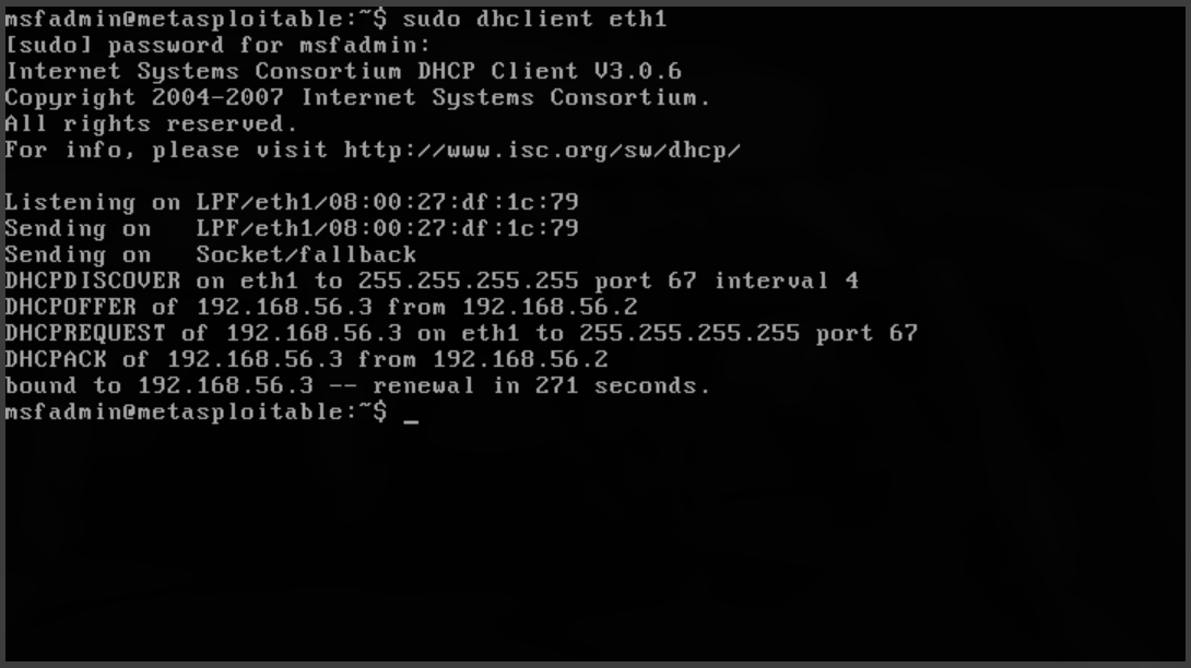 DHCP Enabled