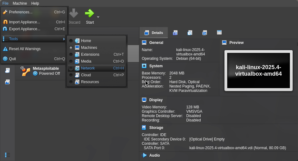 Network Setup
