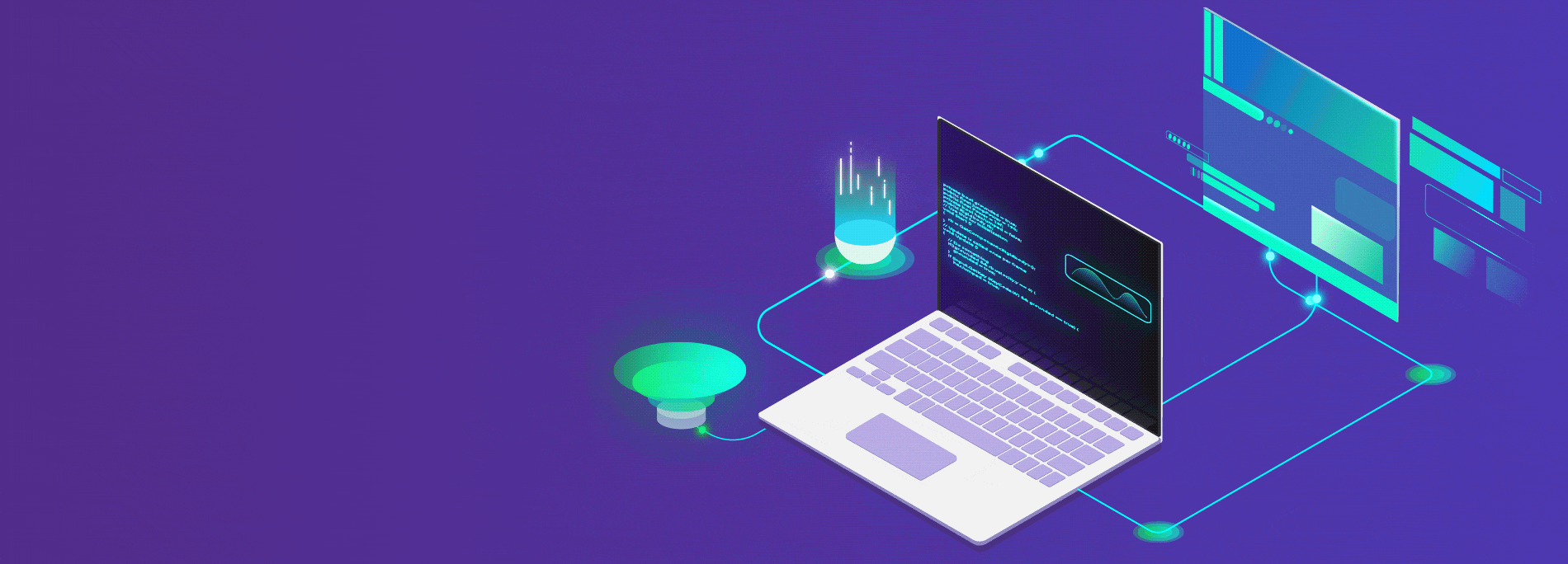 Animated AI visual