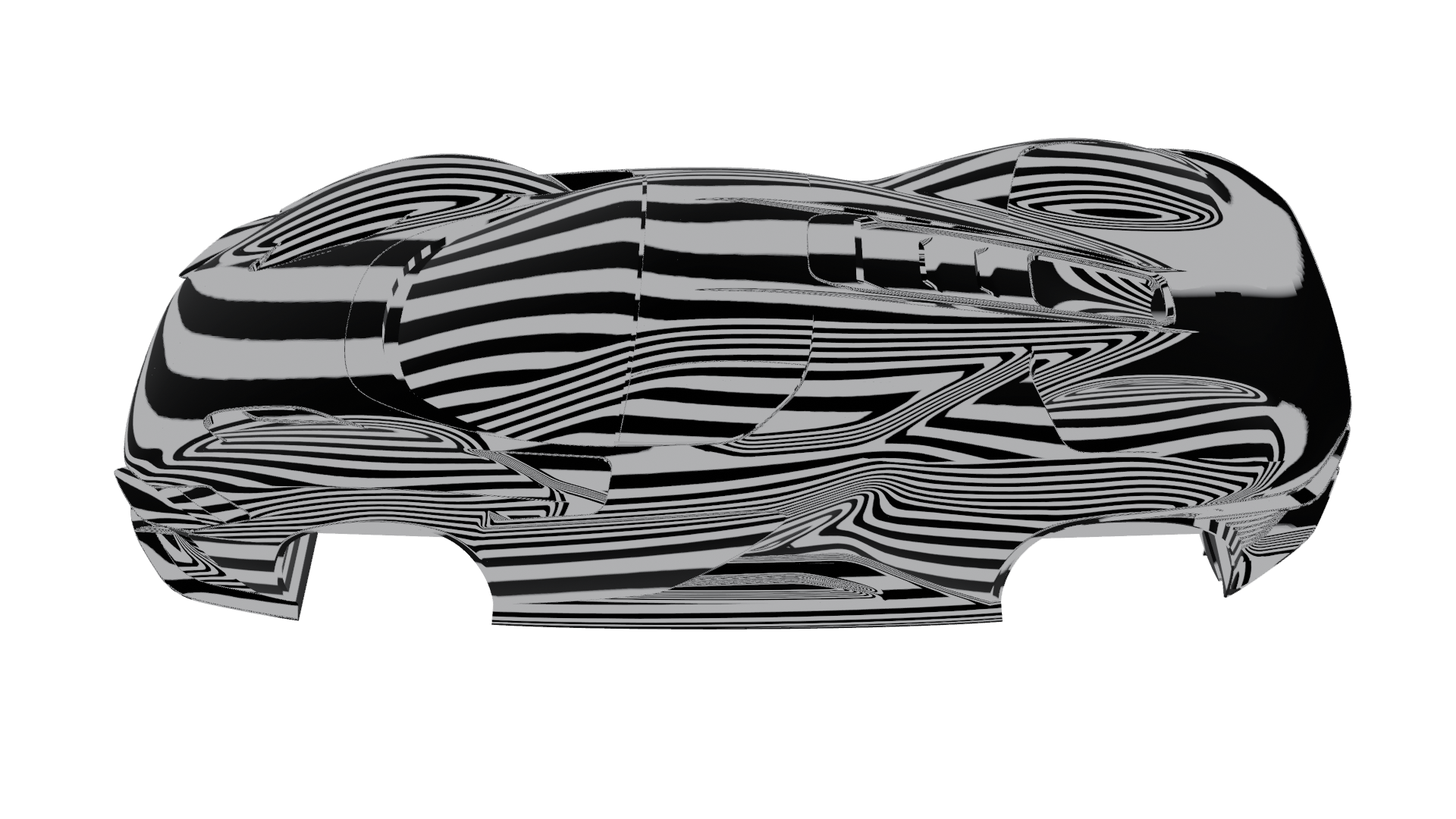 Ferrari SP3 Daytona — Surface Evaluation — frame 1