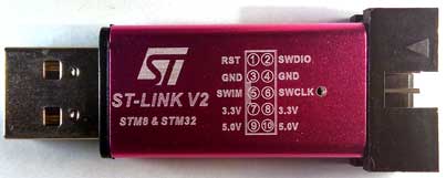 Chinese ST-Link clone