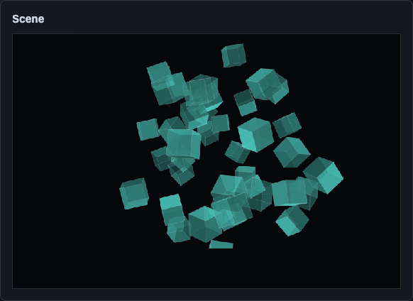Destructible cube pickup Storybook demo